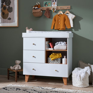 Mahogany best sale changing table